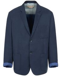 Marni - Patch Pocket Two-Button Blazer - Lyst
