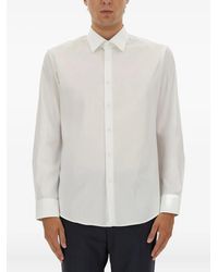 BOSS - Poplin Shirt - Lyst