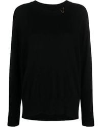 Max & Moi - Phedra Chain-Embellished Cashmere Jumper - Lyst