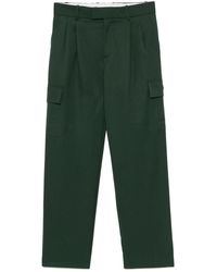 Drole de Monsieur - Le Pantalon Cargo Laine Trousers - Lyst