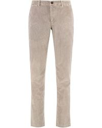 Moorer - Pantalones con cierre de botón - Lyst