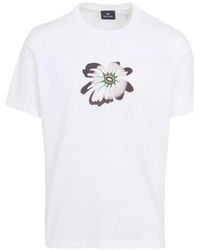 Paul Smith - Regular Fit T Shirt "Flower" - Lyst