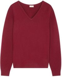 Fursac - V-Neck Wool Sweater - Lyst