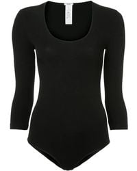 Wolford - Body Met Cropped Mouwen - Lyst