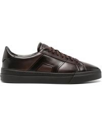 Santoni - Sneakers Con Logo Goffrato - Lyst