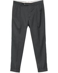 GTA - Pantalon Luca Plissé À Ourlets À Revers - Lyst