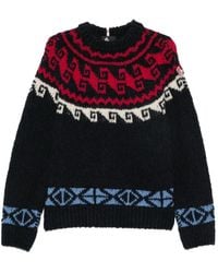 Moncler - Fair Isle-Knit Sweater - Lyst