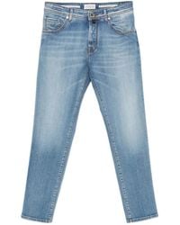 Jacob Cohen - Logo-Patch Straight-Leg Jeans - Lyst