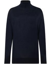 Max Mara - High-Neck Long-Sleeve Sweater - Lyst