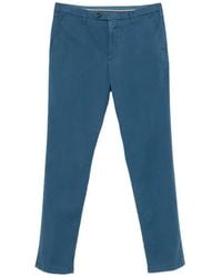 Canali - Straight-Leg Chino Trousers - Lyst