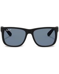 Ray-Ban - Justin Rectangle-Frame Sunglasses - Lyst