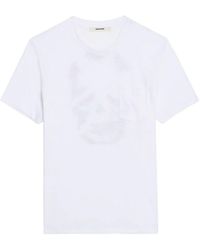 Zadig & Voltaire - Stockholm Chest-Pocket T-Shirt - Lyst