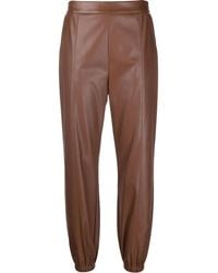 Liu Jo - Tapered High-Waist Trousers - Lyst