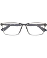 Ray-Ban - Brille Mit Eckigem Gestell - Lyst