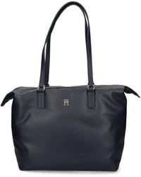 Tommy Hilfiger - Logo-Plaque Tote Bag - Lyst