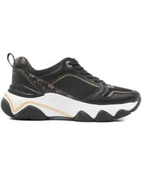 Guess - Logo Pattern Sneakers - Lyst