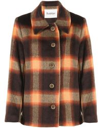 Rodebjer - Checked Button-up Jacket - Lyst