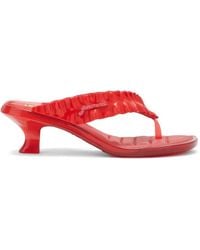 Ganni - X Melissa Thong Kitten Heels - Lyst