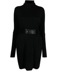 Max & Moi - Belted Waist Knitted Cashmere Dress - Lyst