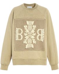 Barrie - Logo-Embroidered Sweatshirt - Lyst