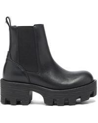 DIESEL - D-Hammer Chunky-Sole Ankle Boots - Lyst