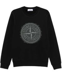 Stone Island - Organic-Cotton Jersey Sweatshirt - Lyst