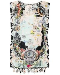 CAMILLA - Folk Afloat Mini Dress - Lyst