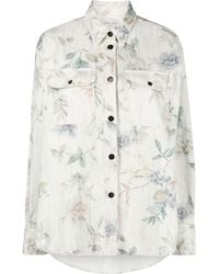Forte Forte - Floral-print Cotton Shirt - Lyst