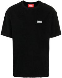 032c - Logo Patch Cotton T-shirt - Lyst