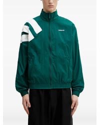 adidas - Archive Blocked Logo-Embroidered Panelled Jacket - Lyst