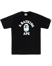 A Bathing Ape - Camouflage-Print T-Shirt - Lyst