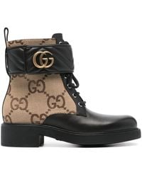 Gucci - Ankle Boot With Double G - Lyst