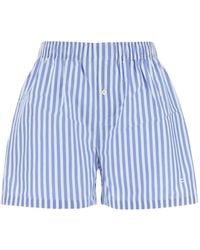 Philosophy Di Lorenzo Serafini - Striped Elasticated Shorts - Lyst