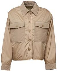 Weekend by Maxmara - Omkeerbaar Waterafstotend Gewatteerd Canvas Jack - Lyst