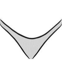 Maison Close - Pure Tentation Sheer High-Cut Thong - Lyst