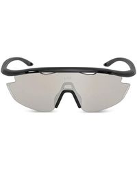 EA7 - Rycer Geometric-Frame Sunglasses - Lyst