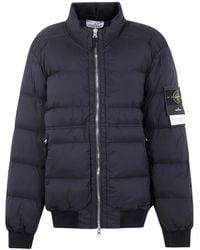 Stone Island - キルティング ダウンジャケット - Lyst