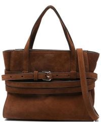 Moschino - Tie Me スエードハンドバッグ - Lyst