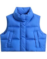Woolrich - Quilted Padded Vest - Lyst