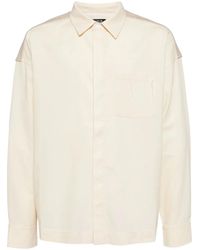 FIVE CM - Corduroy-Panel Button-Up Shirt - Lyst