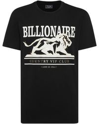 Billionaire - Logo-Print T-Shirt - Lyst