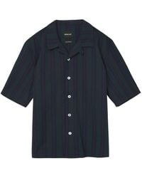 Howlin' - Camicia A Righe A Maniche Corte - Lyst