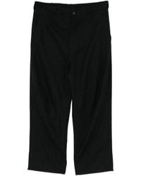 Forme D'expression - Cropped Straight-Leg Trousers - Lyst