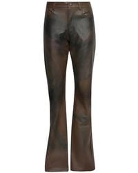 La Maskarade - Graphic-Print Skin Trousers - Lyst