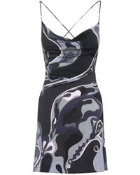 PUCCI - Viscose Mini Dress - Lyst