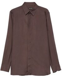 Tom Ford - Chemise À Fermeture Dissimulée - Lyst