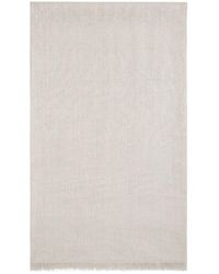 Brunello Cucinelli - Fringed Sparkling Scarf - Lyst