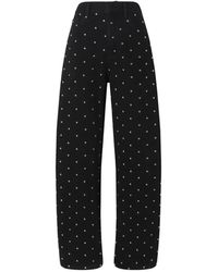 Pinko - Crystal-Embellished Jeans - Lyst