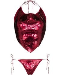 Oséree - Sequin-embellished Bikini Set - Lyst