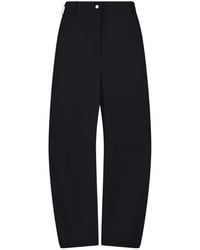Herno - Barrel-Leg Trousers - Lyst